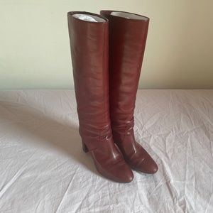 Loeffler Randall Goldy Boots Sienna Size 12